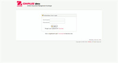 Desktop Screenshot of dmx.ohaus.com
